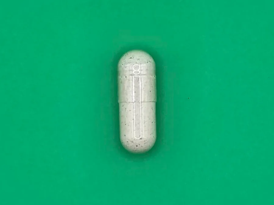 A single 350 mg microdose capsule